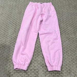 Brandy Melville Bubblegum Pink Sweatpants